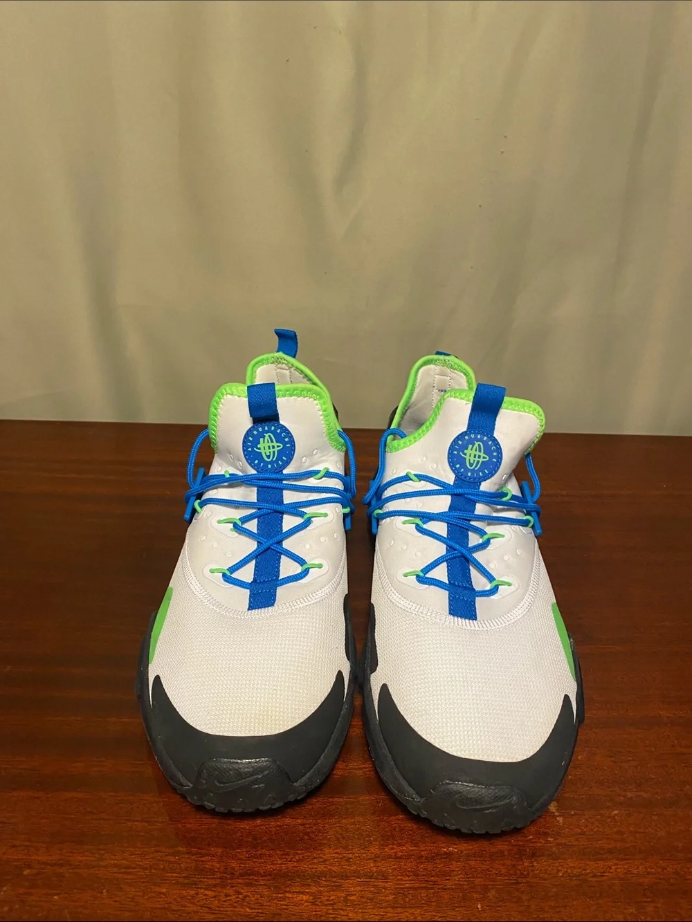 Nike Air Huarache Drift Scream Green Training Shoes AH7334-102 Mens 11.5